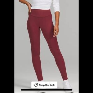 [Lululemon]  Base Pace HR Tight 28" *Brushed